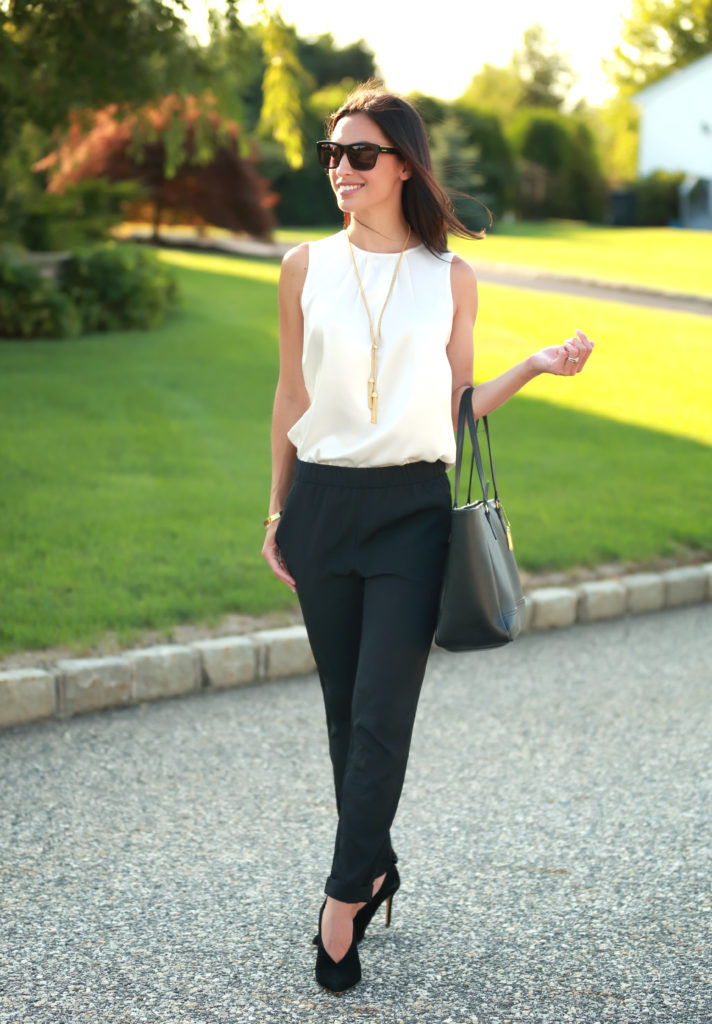 Simple, Chic, and Affordable Workwear - Balancing in Style